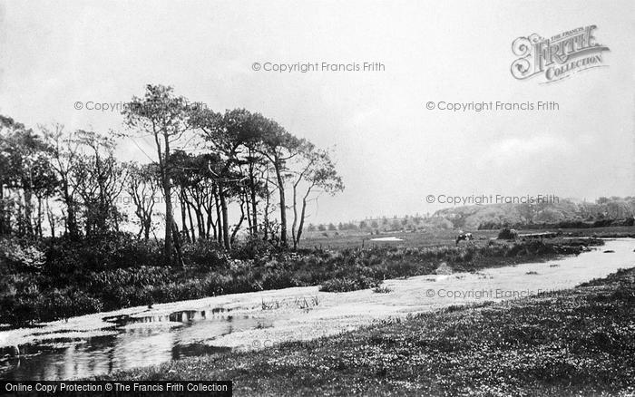 Photo of Pwllheli, The River Talcymera c.1930