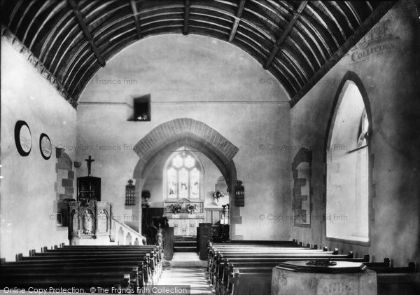 Photo of Pyle, St James Church Interior 1936