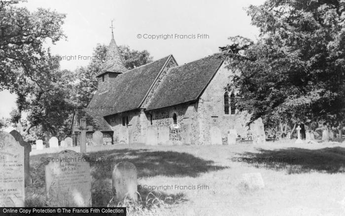 Photo of Pyrford, Church Of St Nicholas c.1955