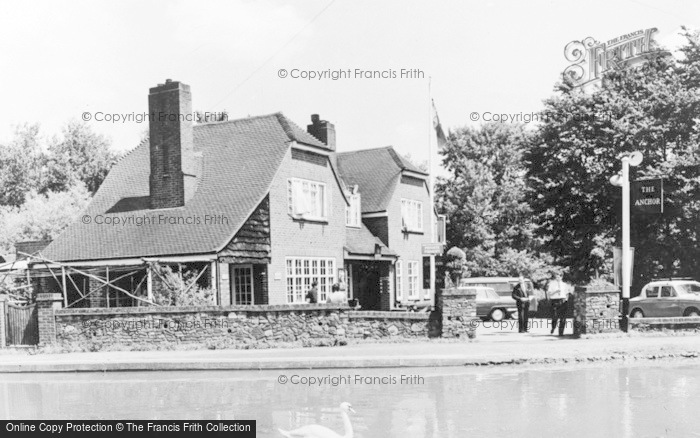 Photo of Pyrford, Lock, The Anchor Inn c.1960