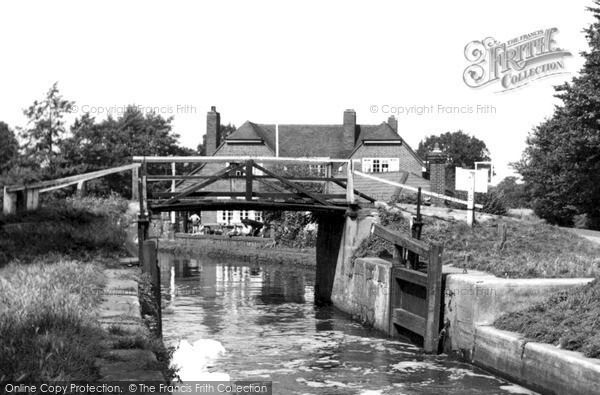Photo of Pyrford, River Wey c.1955