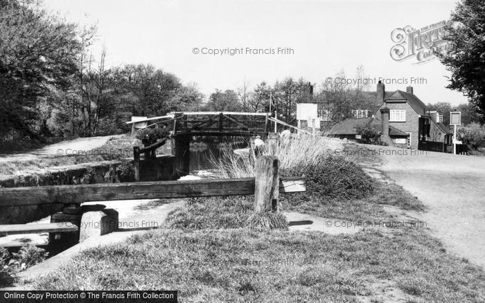 Photo of Pyrford, The Lock c.1955