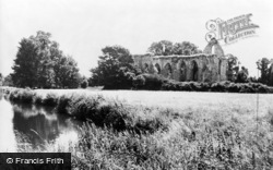 The River And Newark Priory c.1965, Pyrford