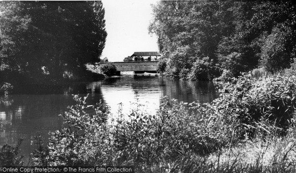 Photo of Pyrford, The River Wey c.1960