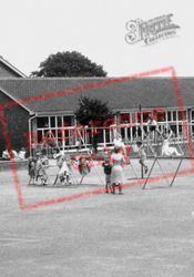 The School Playground c.1965, Pyrford