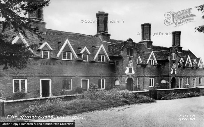 Photo of Quainton, The Almshouses c.1960