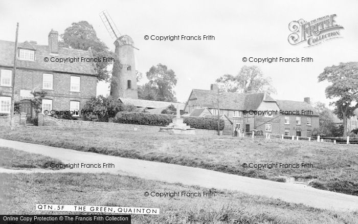 Photo of Quainton, The Green c.1955