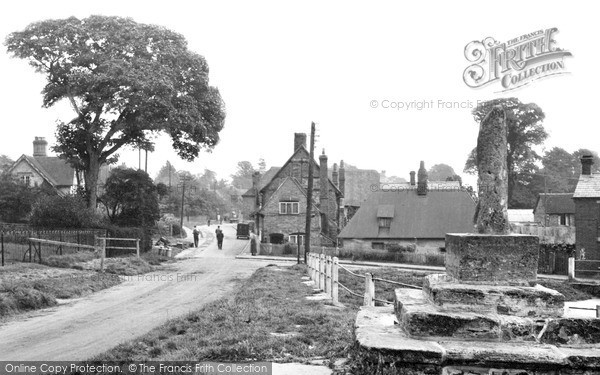 Photo of Quainton, The Old Cross And Green c.1955