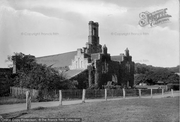 Photo of Quarr Abbey, 1923