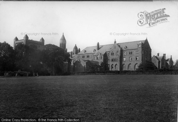 Photo of Quarr Abbey, 1933