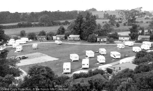 Photo of Quatford, The Severn Valley Caravan Park c.1965
