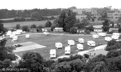 The Severn Valley Caravan Park c.1965, Quatford