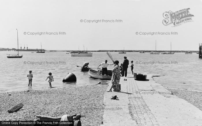 Photo of Queenborough, The Slipway c.1955