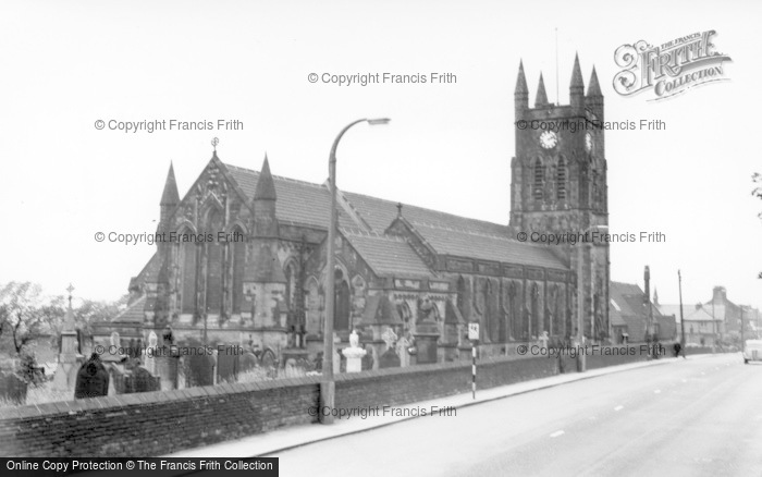Photo of Queensbury, Holy Trinity Church c.1960