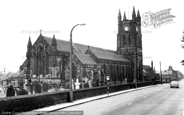 Photo of Queensbury, Holy Trinity Church c.1960