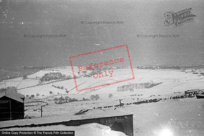 Photo of Queensbury, Looking Towards The Station c.1953