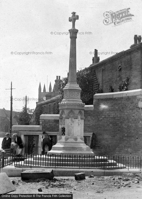 Photo of Queensbury, The Cenotaph c.1920