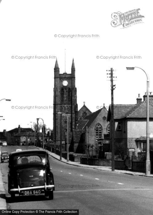 Photo of Queensbury, West End, Holy Trinity Church c.1960