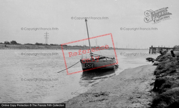Photo of Queensferry, River Dee c.1955