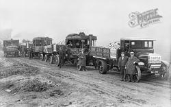 Sentinel Lorries Testing The New Bridge 1926, Queensferry