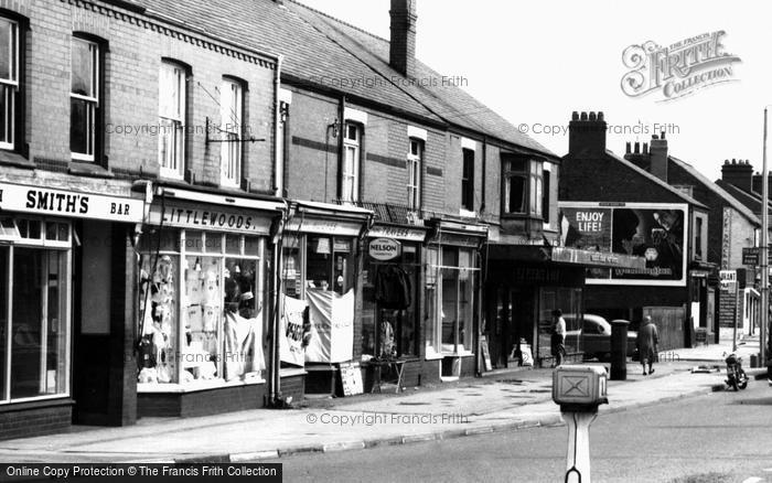 Photo of Queensferry, Shops In Station Road c.1965