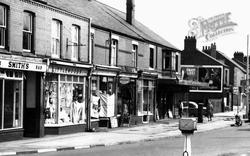 Shops In Station Road c.1965, Queensferry