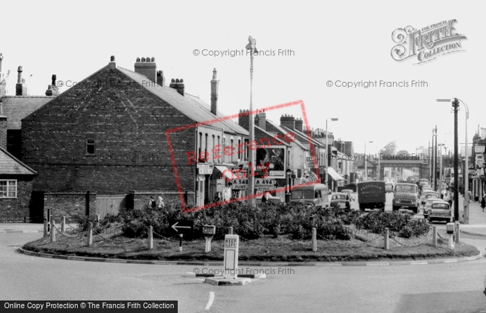 Photo of Queensferry, The Roundabout c.1965