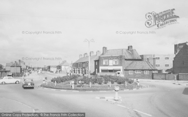 Photo of Queensferry, The Roundabout c.1965