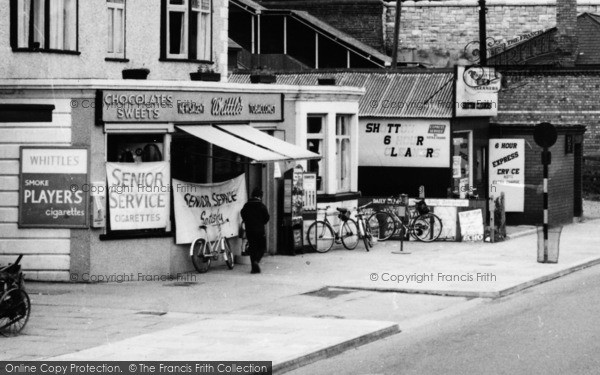 Photo of Queensferry, Whittle's Newsagents, School Road c.1965