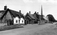 The Village And St Mary's Church c.1955, Queniborough