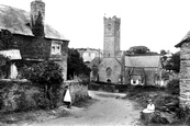 St Hugo's Church 1908, Quethiock