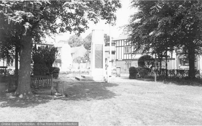 Photo of Quorn, Memorial Gardens c.1965