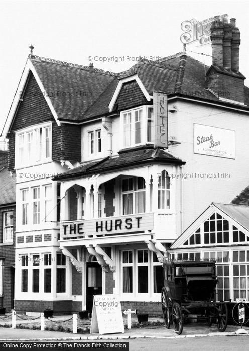 Photo of Quorn, The Hurst Hotel c.1965