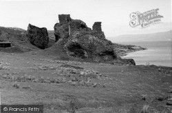 Raasay, Brochel Castle 1962, Isle Of Raasay