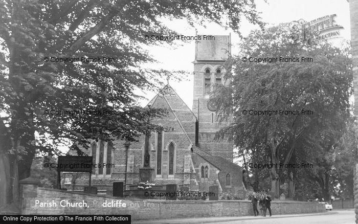 Photo of Radcliffe On Trent, Parish Church c.1955