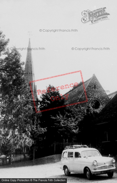 Photo of Radlett, Christ Church c.1955