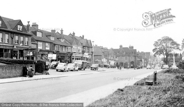 Photo of Radlett, Watling Street c.1955