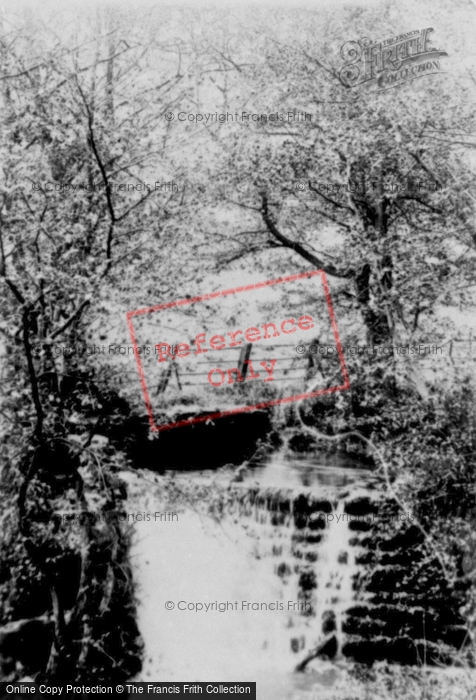 Photo of Radstock, Waterfall At Grove Wood 1914
