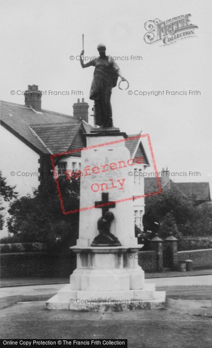 Photo of Radyr, The Memorial c.1960