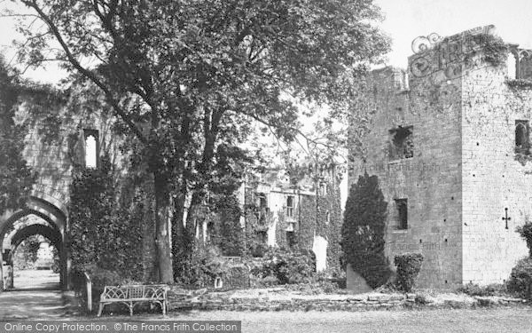 Photo of Raglan, Castle c.1890