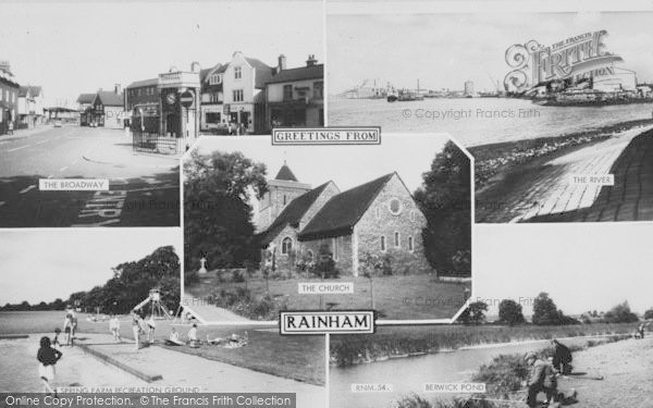 Photo of Rainham, Composite c.1960