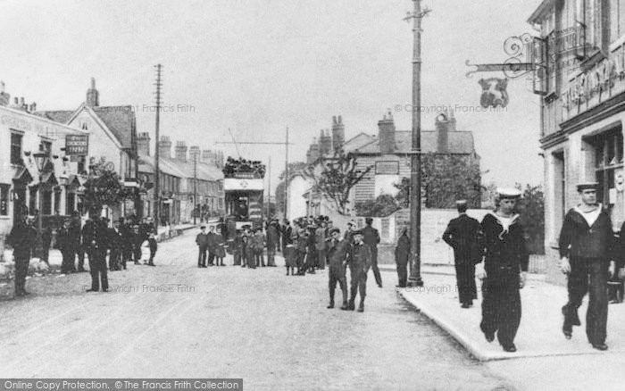 Photo of Rainham, High Street c.1906