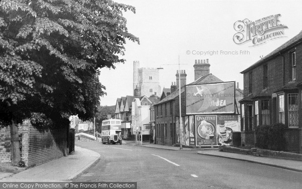 Photo of Rainham, High Street c.1955