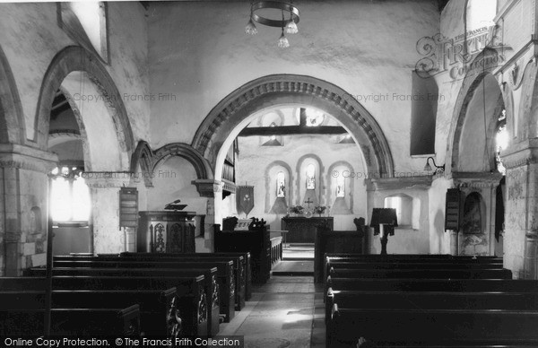 Photo of Rainham, Parish Church Interior c.1950