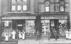 The Co-Op Store, Station Road c.1920, Rainham