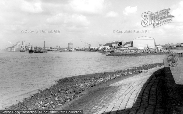 Photo of Rainham, The River Thames c.1960