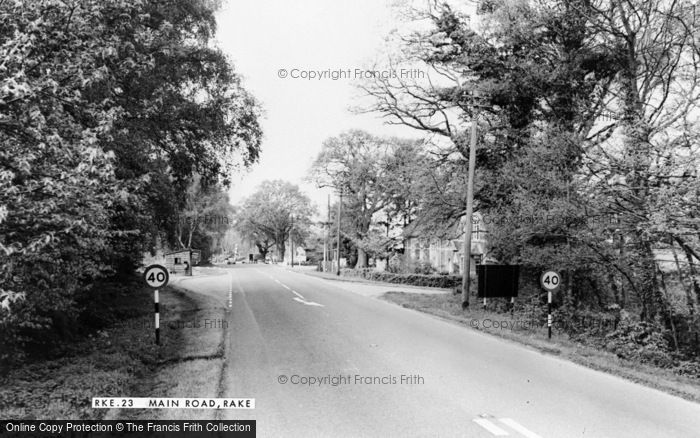 Photo of Rake, Main Road c.1960