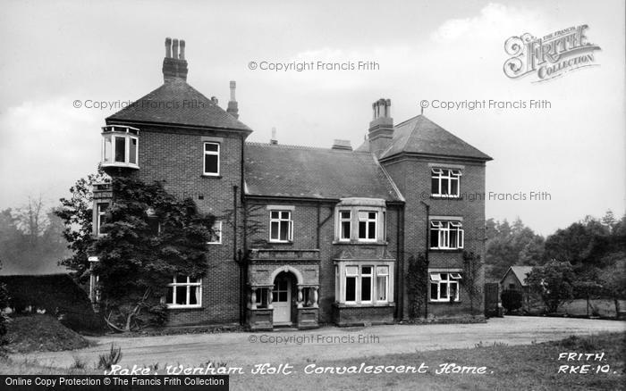 Photo of Rake, Wenham Holt Convalescent Home c.1955