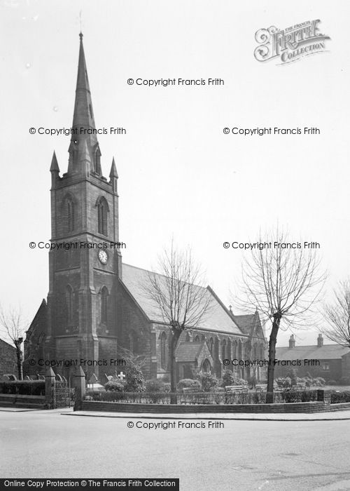 Photo of Ramsbottom, St Paul's Church c.1950