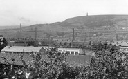Ramsbottom, view of Town c1955